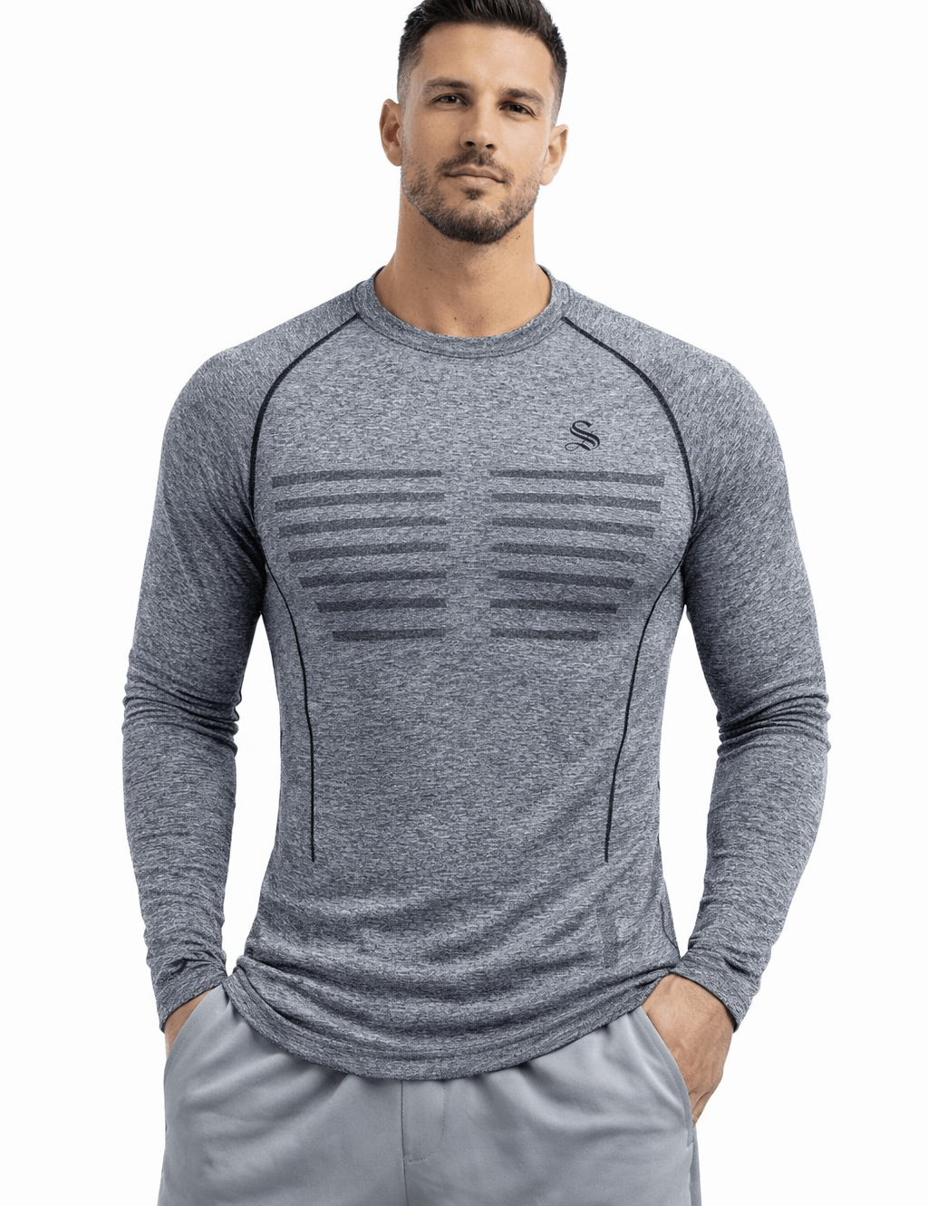 Boomiua 63 - Long Sleeves Shirt for Men - Sarman Fashion - Wholesale Clothing Fashion Brand for Men from Canada