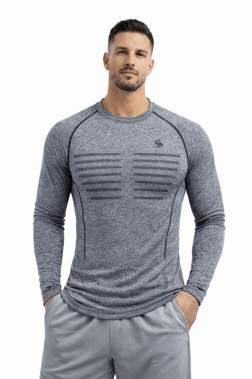 Boomiua 63 - Long Sleeves Shirt for Men - Sarman Fashion - Wholesale Clothing Fashion Brand for Men from Canada