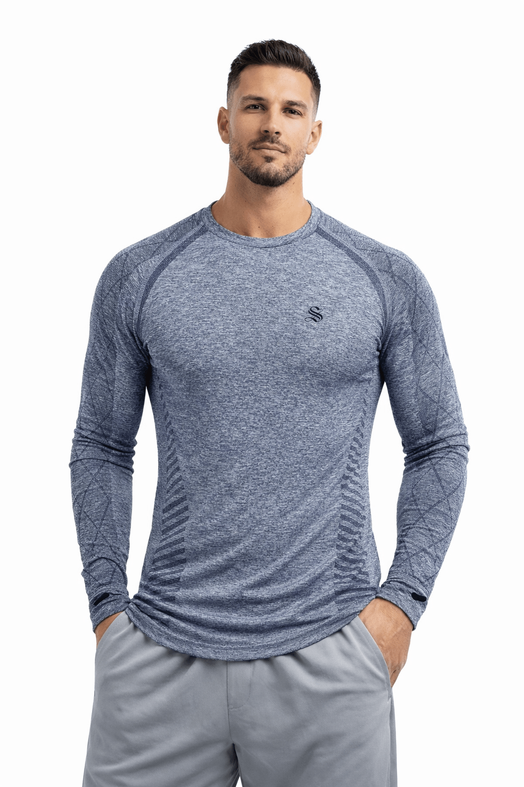 Boomiua 64 - Long Sleeves Shirt for Men - Sarman Fashion - Wholesale Clothing Fashion Brand for Men from Canada