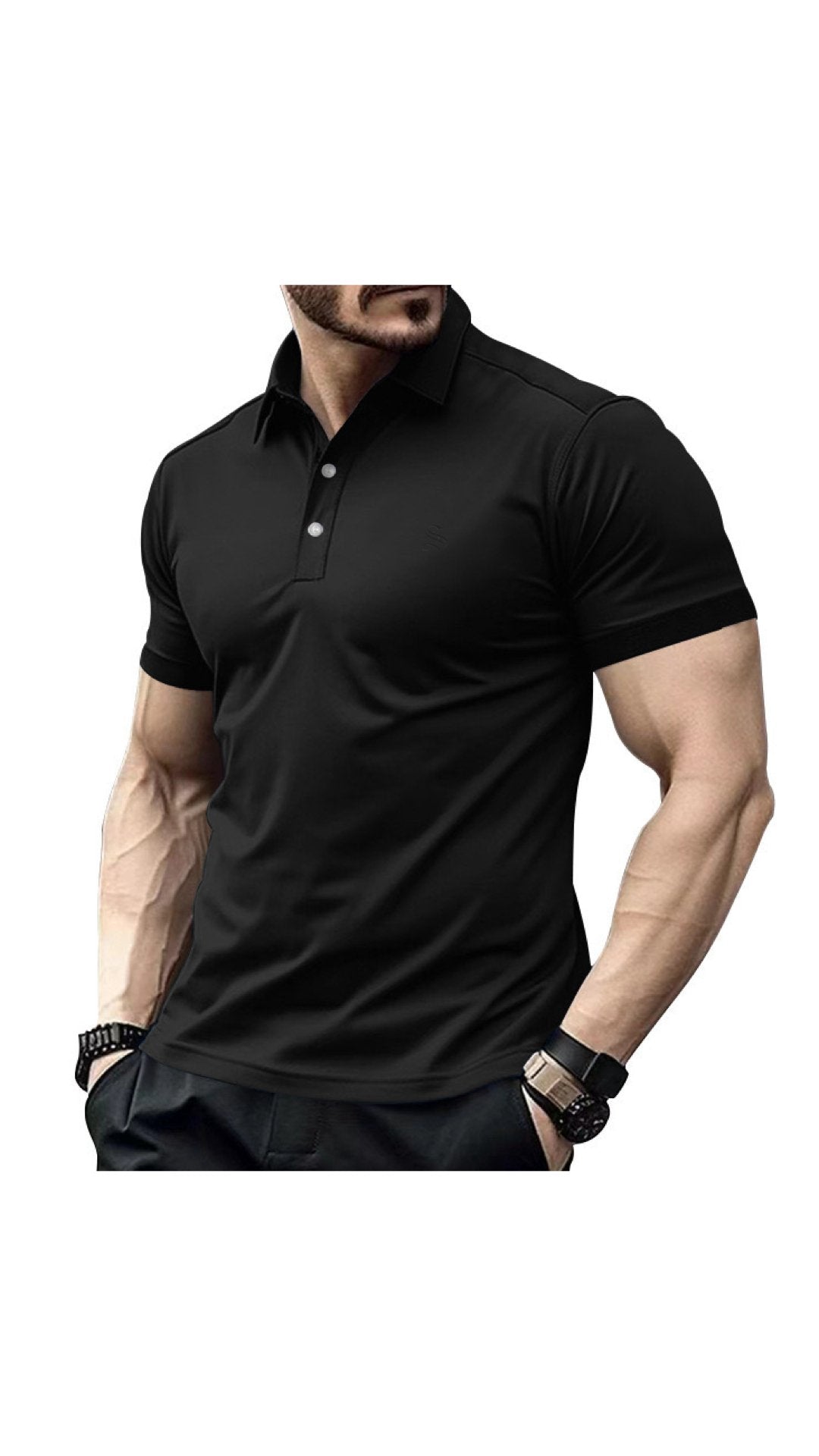Bridgite - Polo Shirt for Men - Sarman Fashion - Wholesale Clothing Fashion Brand for Men from Canada