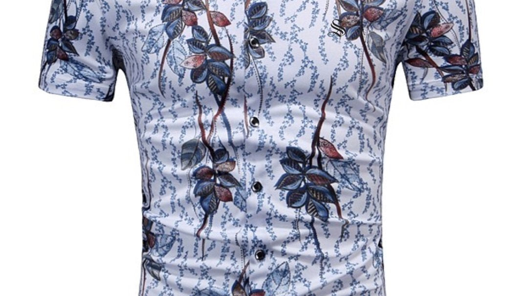 Budi - Short Sleeves Shirt for Men - Sarman Fashion - Wholesale Clothing Fashion Brand for Men from Canada