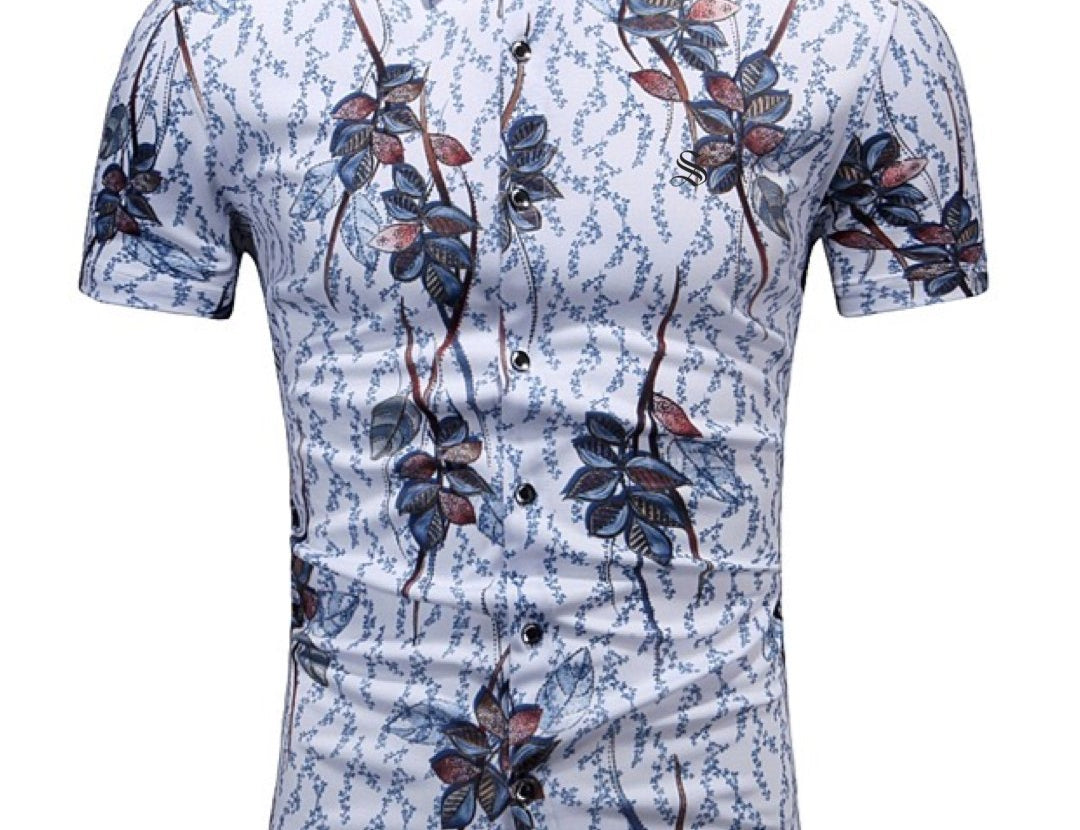 Budi - Short Sleeves Shirt for Men - Sarman Fashion - Wholesale Clothing Fashion Brand for Men from Canada