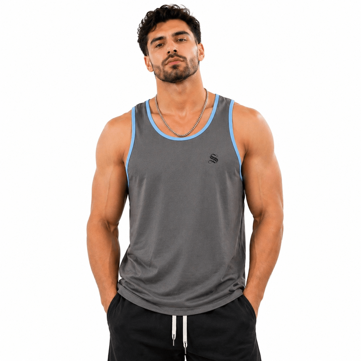 Budur - Tank Top for Men - Sarman Fashion - Wholesale Clothing Fashion Brand for Men from Canada