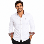 Budura - Long Sleeves Shirt for Men - Sarman Fashion - Wholesale Clothing Fashion Brand for Men from Canada