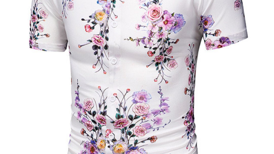 Bufi - Short Sleeves Shirt for Men - Sarman Fashion - Wholesale Clothing Fashion Brand for Men from Canada