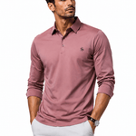 Bugo - Long Sleeves Polo Shirt for Men - Sarman Fashion - Wholesale Clothing Fashion Brand for Men from Canada