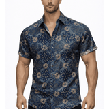 BUIL - Short Sleeves Shirt for Men - Sarman Fashion - Wholesale Clothing Fashion Brand for Men from Canada