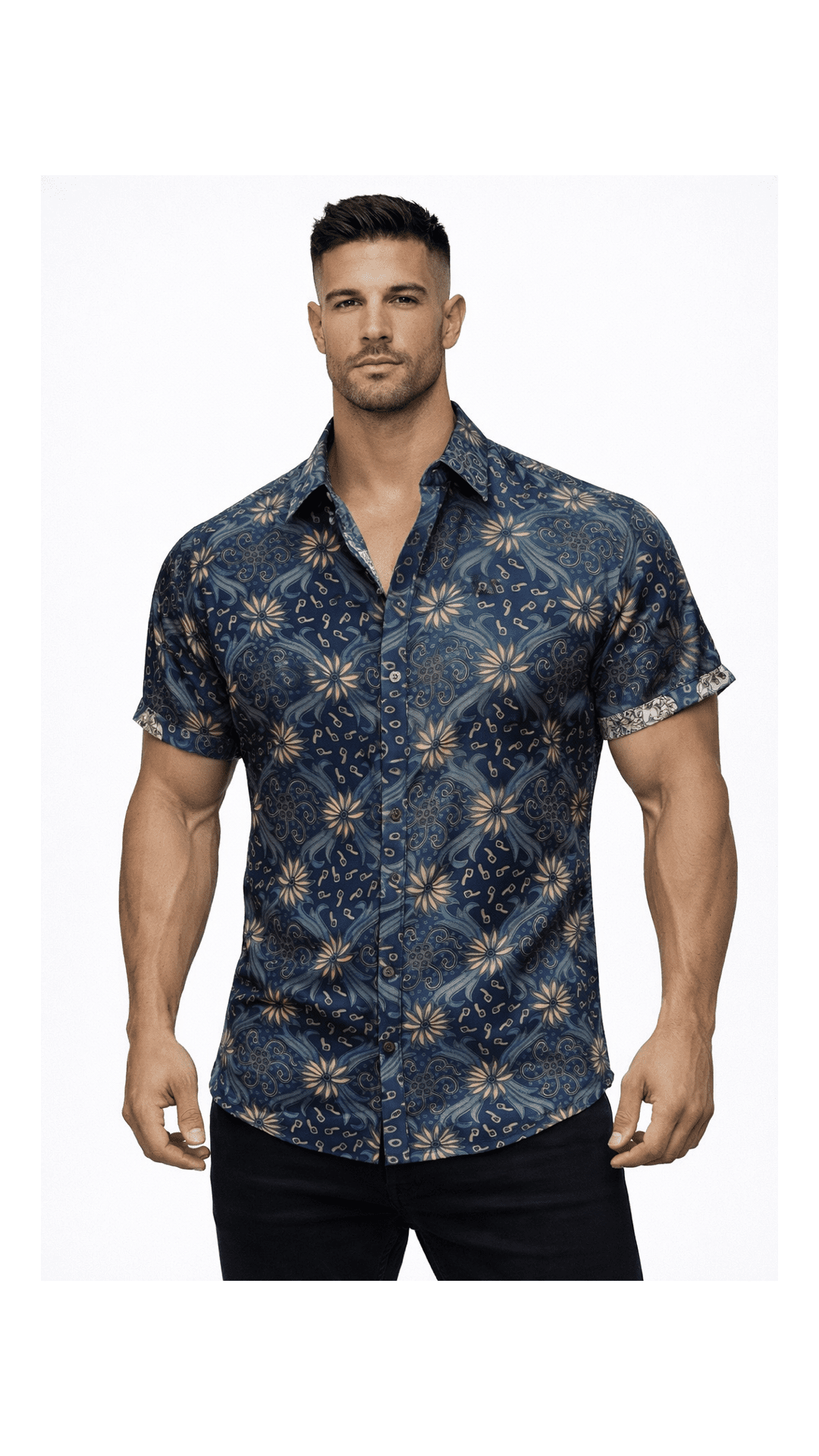 BUIL - Short Sleeves Shirt for Men - Sarman Fashion - Wholesale Clothing Fashion Brand for Men from Canada