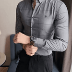 Bulua 2 - Long Sleeves Shirt for Men - Sarman Fashion - Wholesale Clothing Fashion Brand for Men from Canada