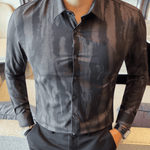 Bulua 3 - Long Sleeves Shirt for Men - Sarman Fashion - Wholesale Clothing Fashion Brand for Men from Canada