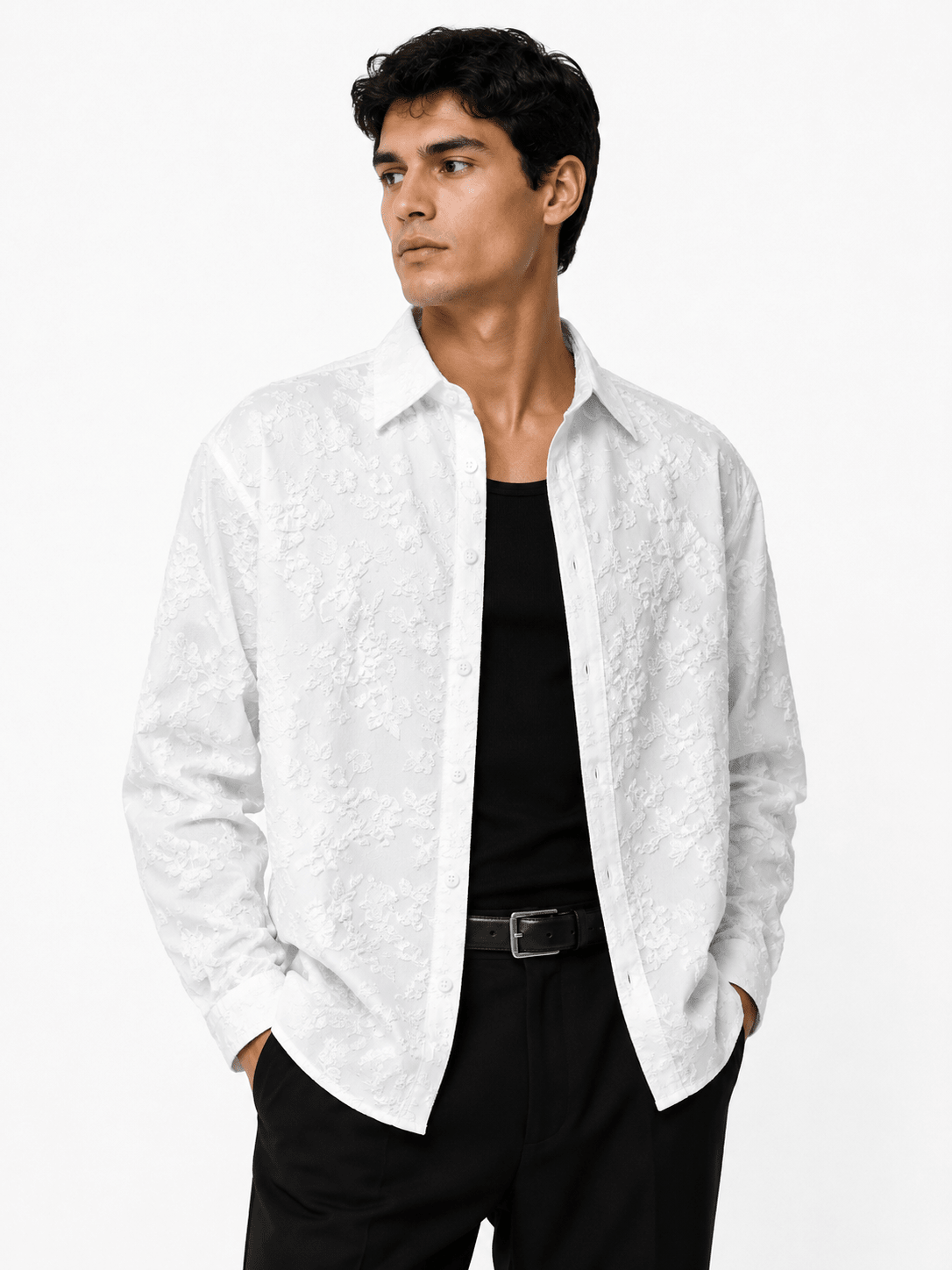 Bulua 4 - Long Sleeves Shirt for Men - Sarman Fashion - Wholesale Clothing Fashion Brand for Men from Canada