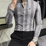 Bulua - Long Sleeves Shirt for Men - Sarman Fashion - Wholesale Clothing Fashion Brand for Men from Canada