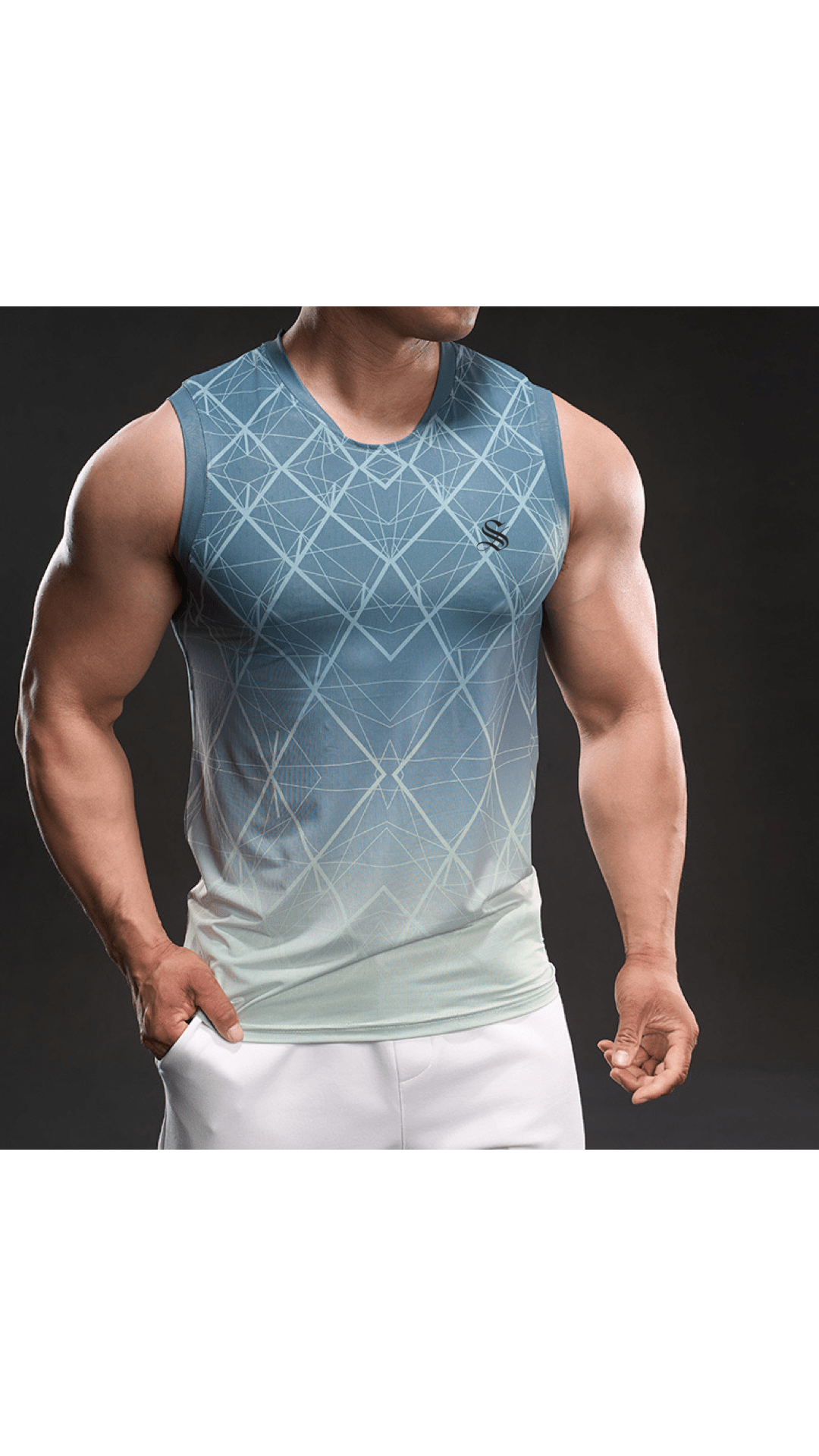 Buna 11 - Tank Top for Men - Sarman Fashion - Wholesale Clothing Fashion Brand for Men from Canada