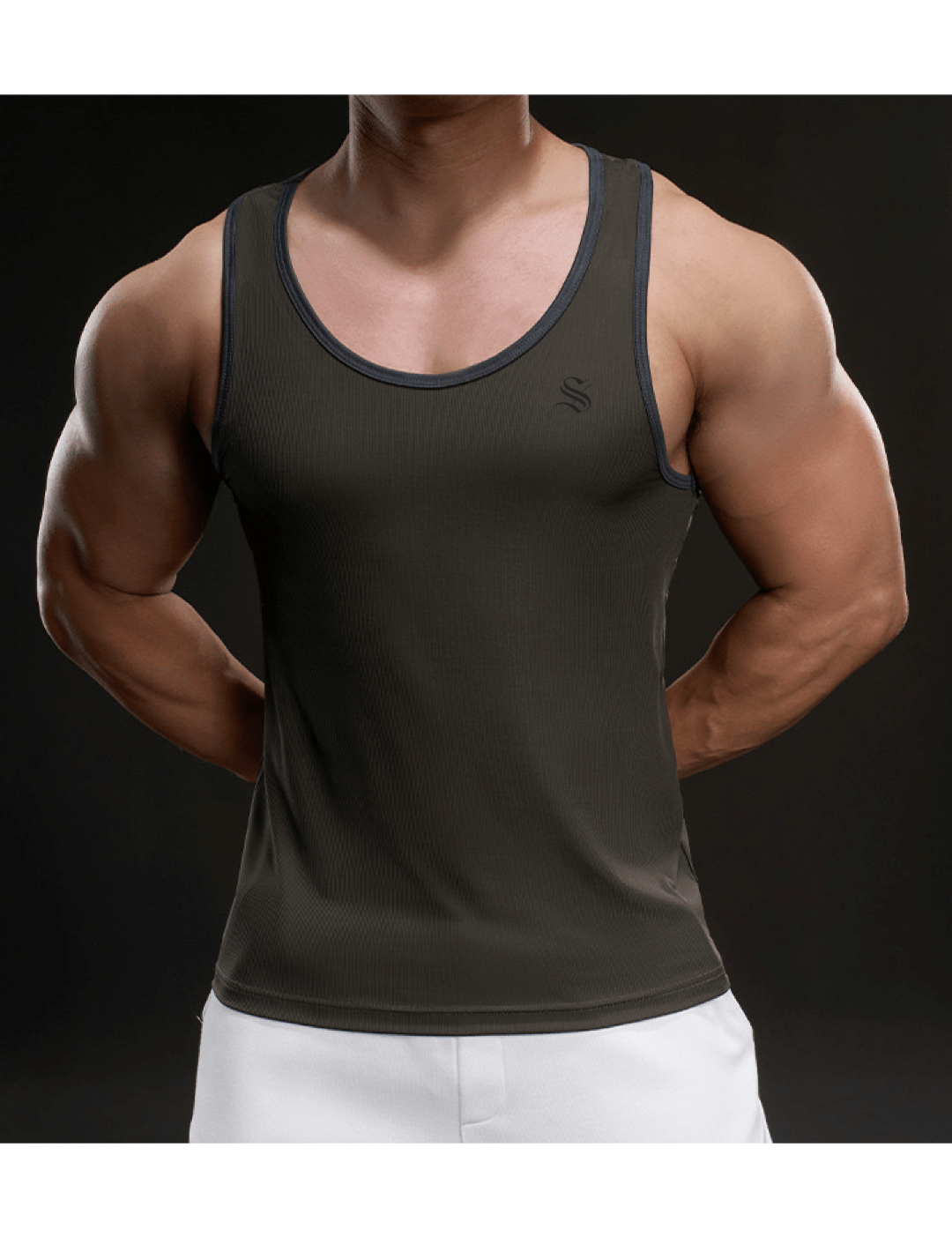 Buna 2 - Tank Top for Men - Sarman Fashion - Wholesale Clothing Fashion Brand for Men from Canada