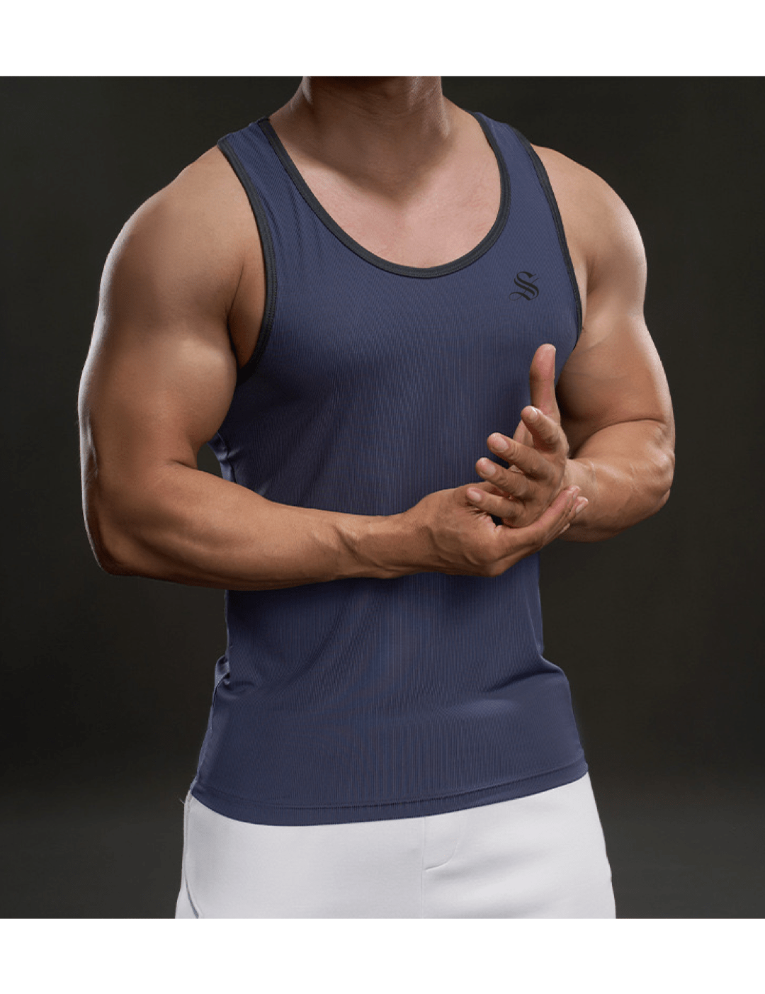 Buna 2 - Tank Top for Men - Sarman Fashion - Wholesale Clothing Fashion Brand for Men from Canada