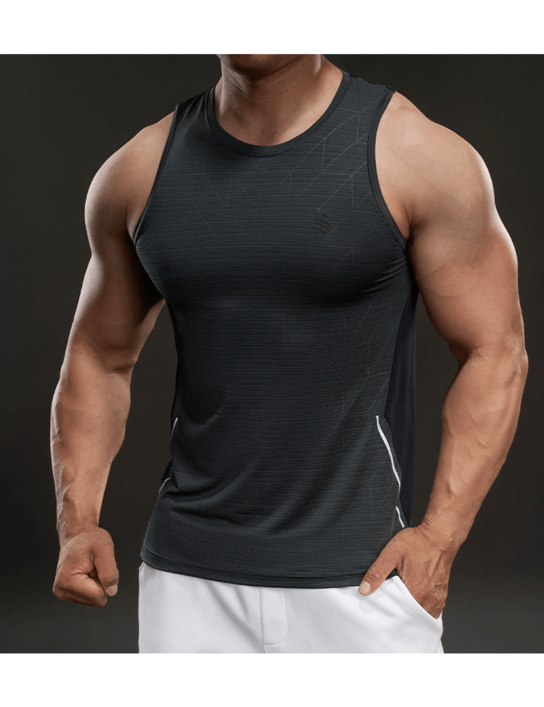 Buna 3 - Tank Top for Men - Sarman Fashion - Wholesale Clothing Fashion Brand for Men from Canada