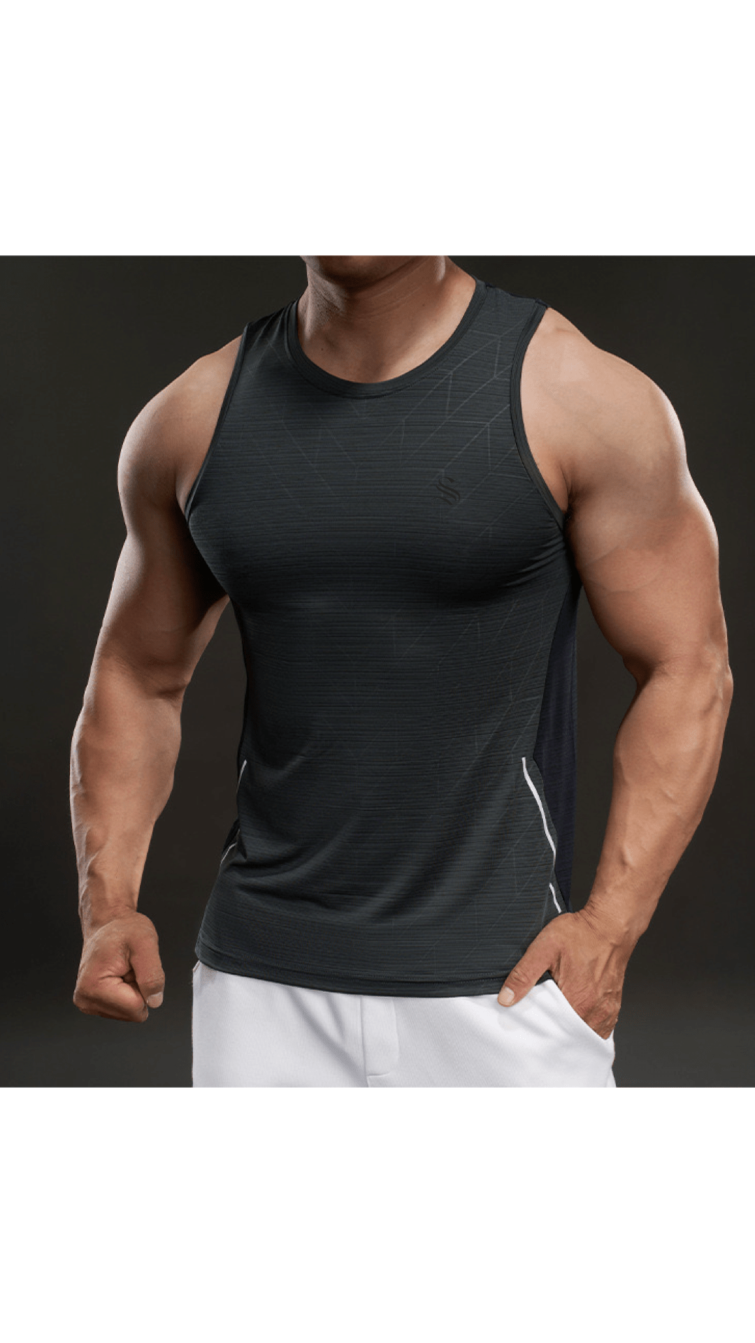 Buna 3 - Tank Top for Men - Sarman Fashion - Wholesale Clothing Fashion Brand for Men from Canada