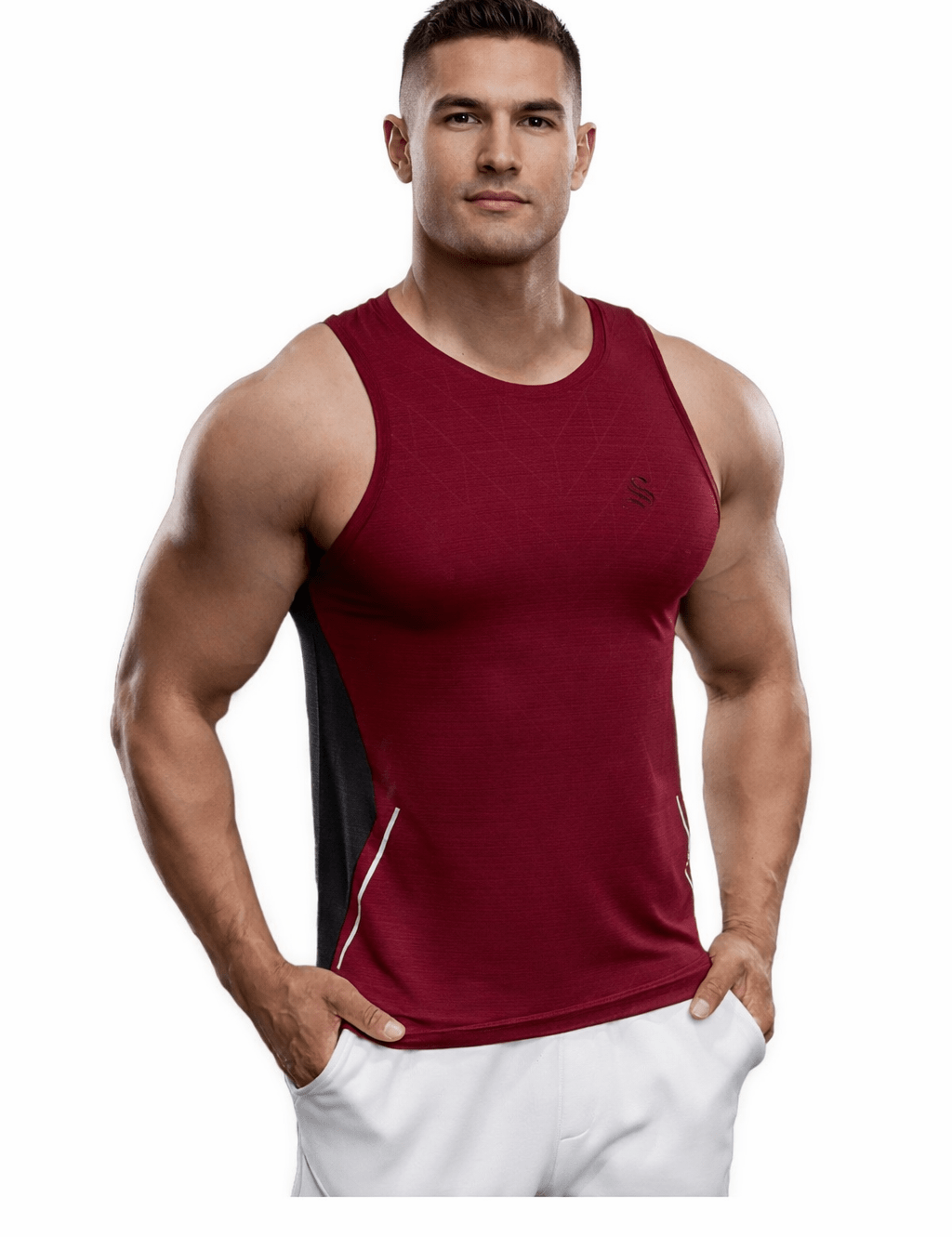 Buna 3 - Tank Top for Men - Sarman Fashion - Wholesale Clothing Fashion Brand for Men from Canada