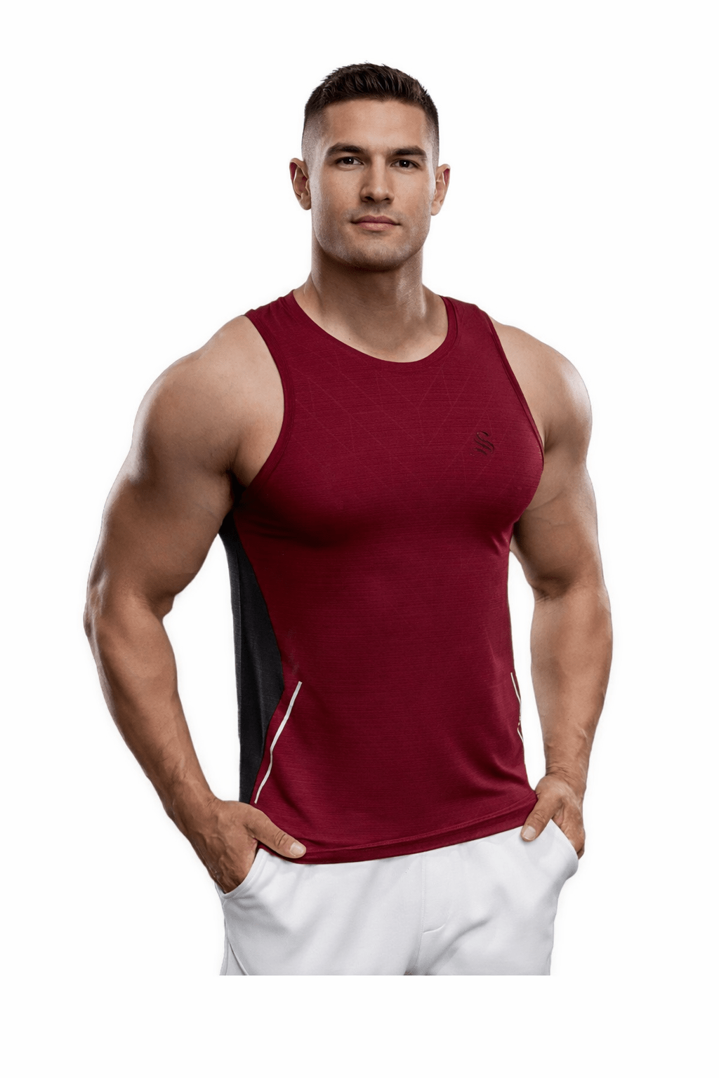 Buna 3 - Tank Top for Men - Sarman Fashion - Wholesale Clothing Fashion Brand for Men from Canada