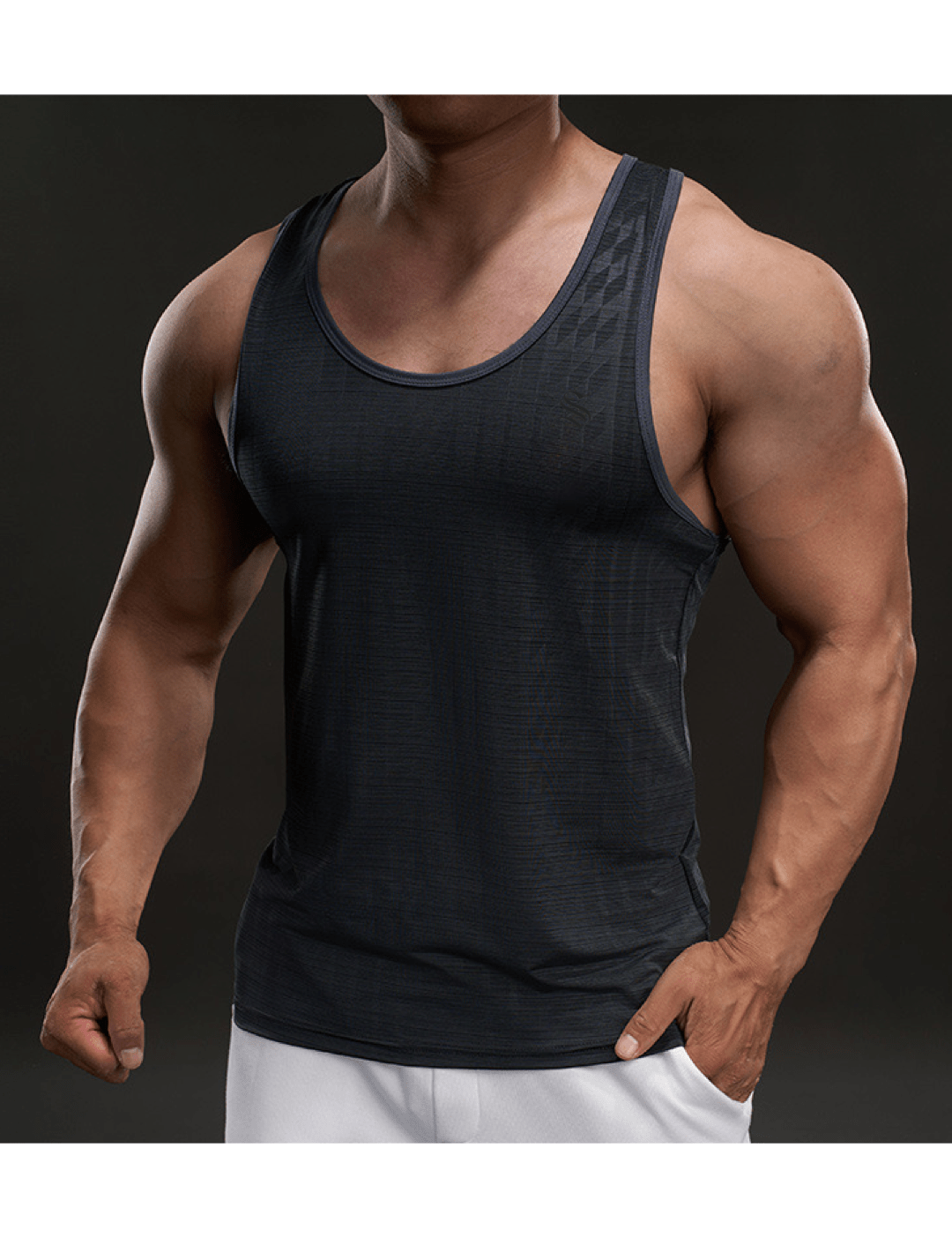 Buna 4 - Tank Top for Men - Sarman Fashion - Wholesale Clothing Fashion Brand for Men from Canada