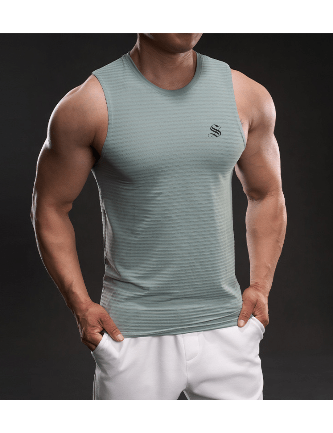 Buna 5 - Tank Top for Men - Sarman Fashion - Wholesale Clothing Fashion Brand for Men from Canada
