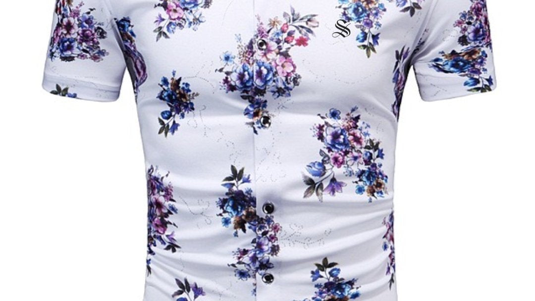 Buzi - Short Sleeves Shirt for Men - Sarman Fashion - Wholesale Clothing Fashion Brand for Men from Canada