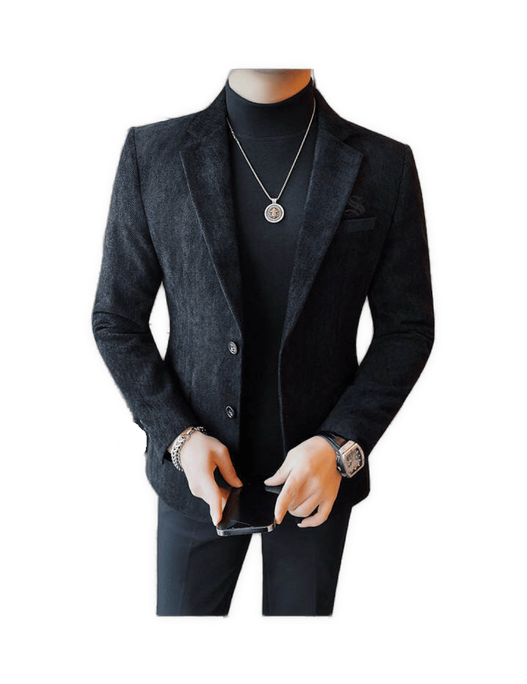 BVU 2 - Track Top for Men - Sarman Fashion - Wholesale Clothing Fashion Brand for Men from Canada