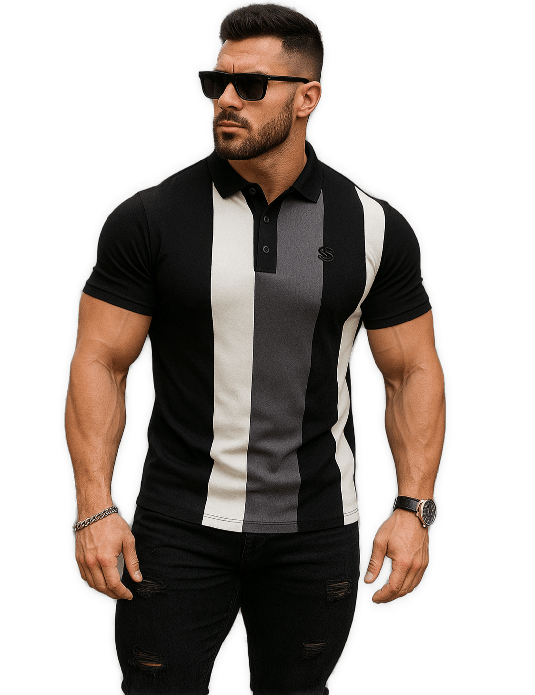 Cabat - Polo Shirt for Men - Sarman Fashion - Wholesale Clothing Fashion Brand for Men from Canada