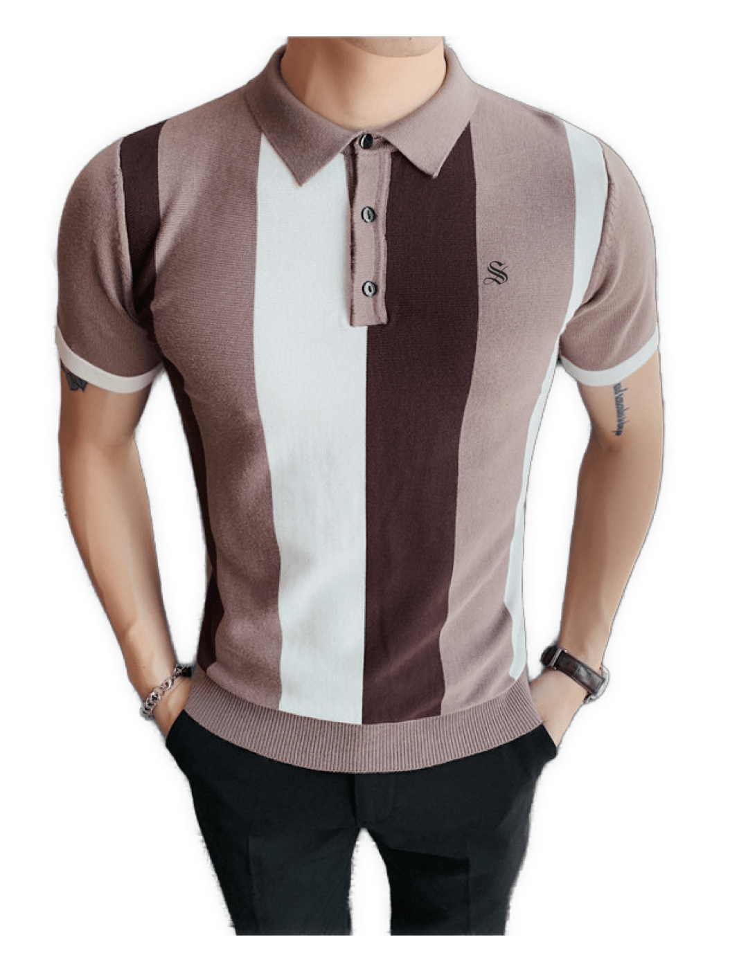Cabat - Polo Shirt for Men - Sarman Fashion - Wholesale Clothing Fashion Brand for Men from Canada