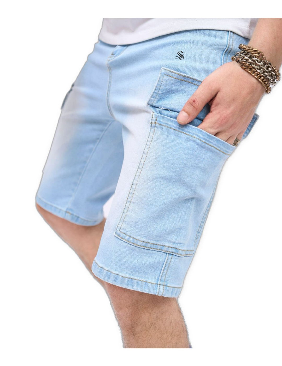 Cayo Coco - Jeans Shorts for Men - Sarman Fashion - Wholesale Clothing Fashion Brand for Men from Canada