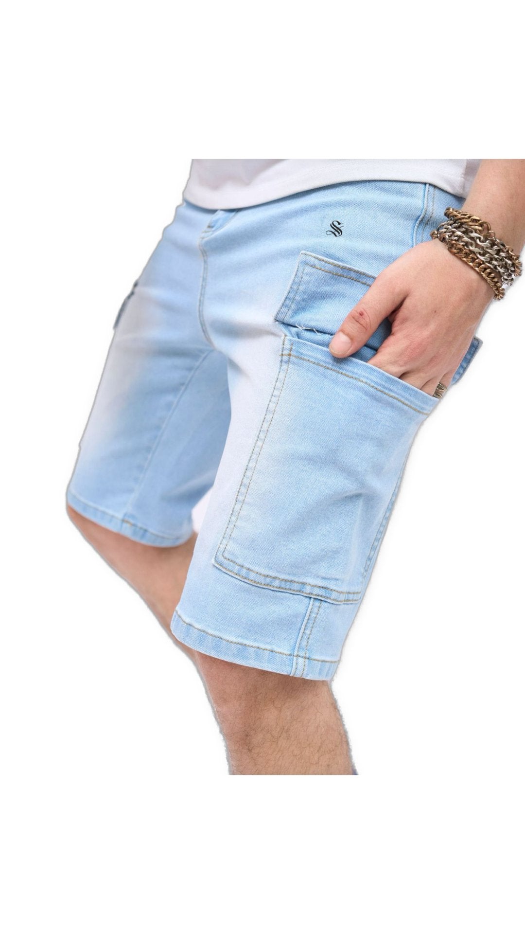 Cayo Coco - Jeans Shorts for Men - Sarman Fashion - Wholesale Clothing Fashion Brand for Men from Canada