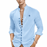 Ceba 2 - V - Neck T-Shirt for Men - Sarman Fashion - Wholesale Clothing Fashion Brand for Men from Canada