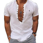 Ceba - V-Neck T-Shirt for Men - Sarman Fashion - Wholesale Clothing Fashion Brand for Men from Canada