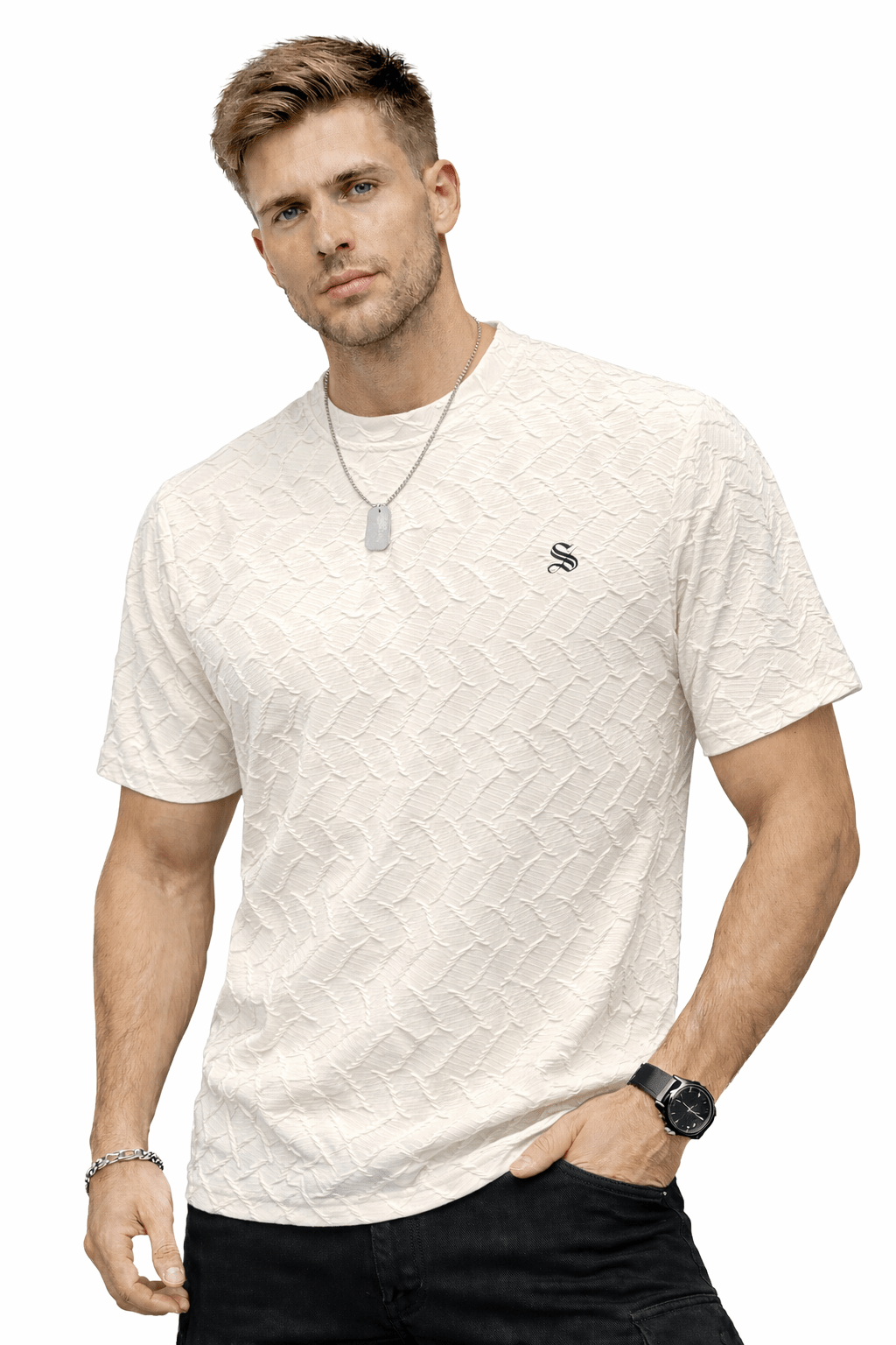 CESD 2 - T-Shirt for Men - Sarman Fashion - Wholesale Clothing Fashion Brand for Men from Canada