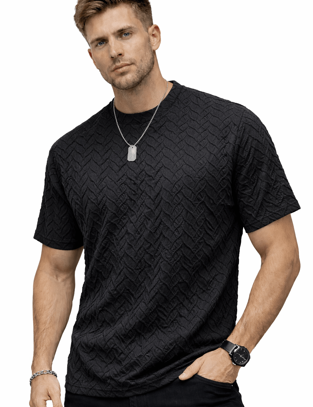 CESD 3 - T-Shirt for Men - Sarman Fashion - Wholesale Clothing Fashion Brand for Men from Canada