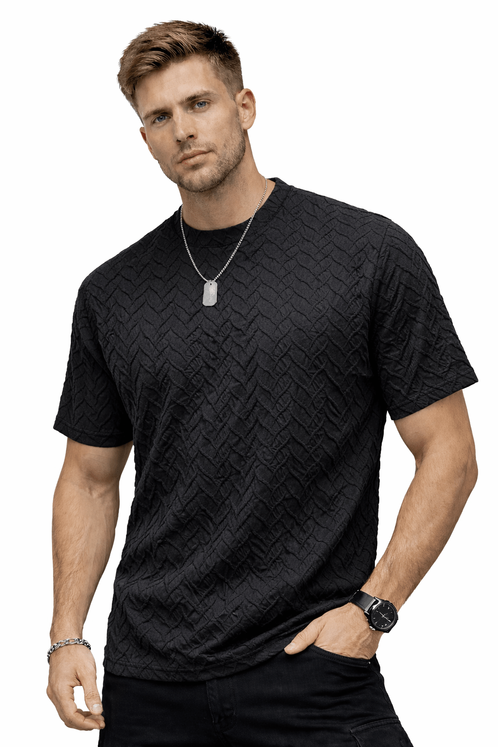 CESD 3 - T-Shirt for Men - Sarman Fashion - Wholesale Clothing Fashion Brand for Men from Canada