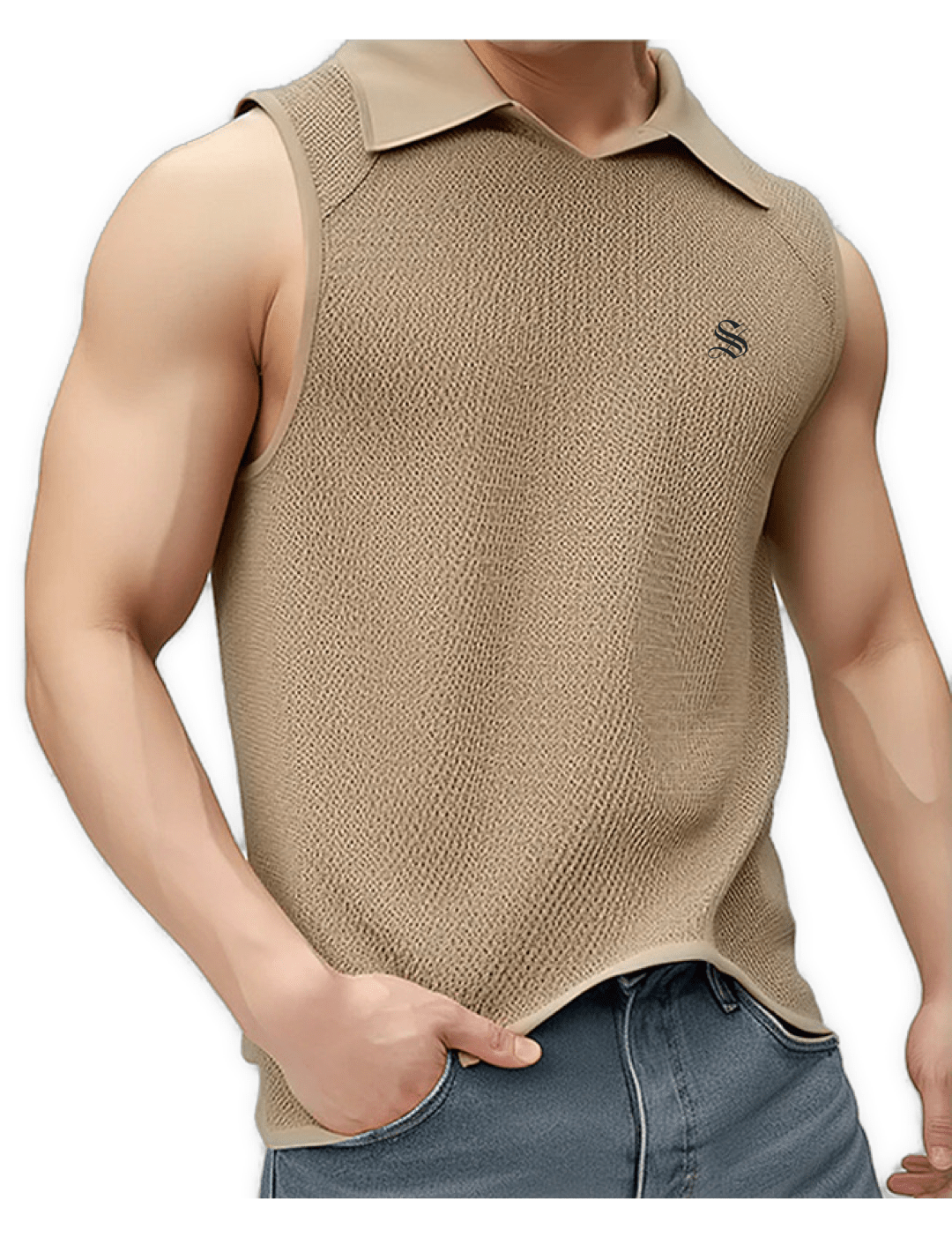 CFF - Tank Top for Men - Sarman Fashion - Wholesale Clothing Fashion Brand for Men from Canada