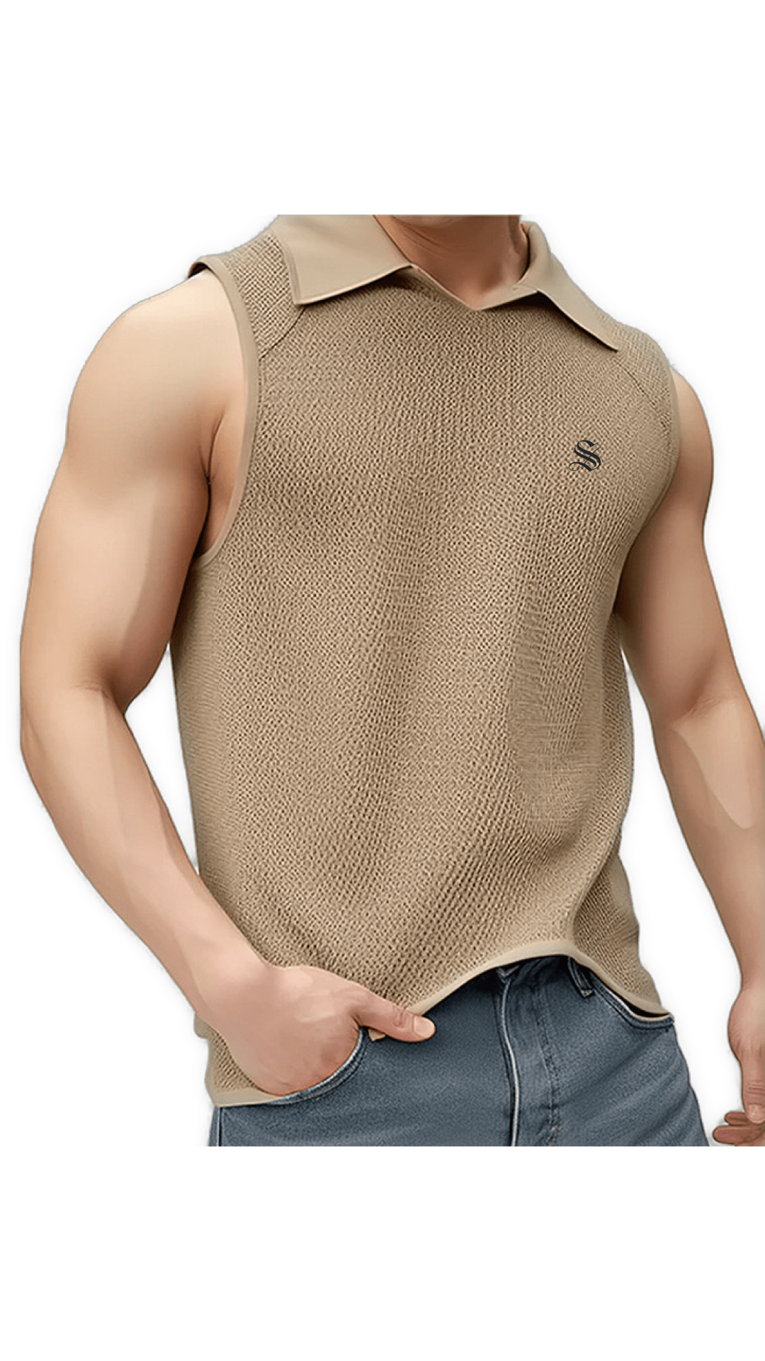 CFF - Tank Top for Men - Sarman Fashion - Wholesale Clothing Fashion Brand for Men from Canada