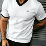 Charman 6 - V-Neck T-Shirt for Men - Sarman Fashion - Wholesale Clothing Fashion Brand for Men from Canada