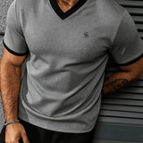 Charman 6 - V-Neck T-Shirt for Men - Sarman Fashion - Wholesale Clothing Fashion Brand for Men from Canada