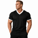 Charman 6 - V-Neck T-Shirt for Men - Sarman Fashion - Wholesale Clothing Fashion Brand for Men from Canada