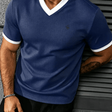 Charman 6 - V-Neck T-Shirt for Men - Sarman Fashion - Wholesale Clothing Fashion Brand for Men from Canada