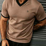 Charman 6 - V-Neck T-Shirt for Men - Sarman Fashion - Wholesale Clothing Fashion Brand for Men from Canada