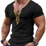 Charman - V-Neck T-Shirt for Men - Sarman Fashion - Wholesale Clothing Fashion Brand for Men from Canada