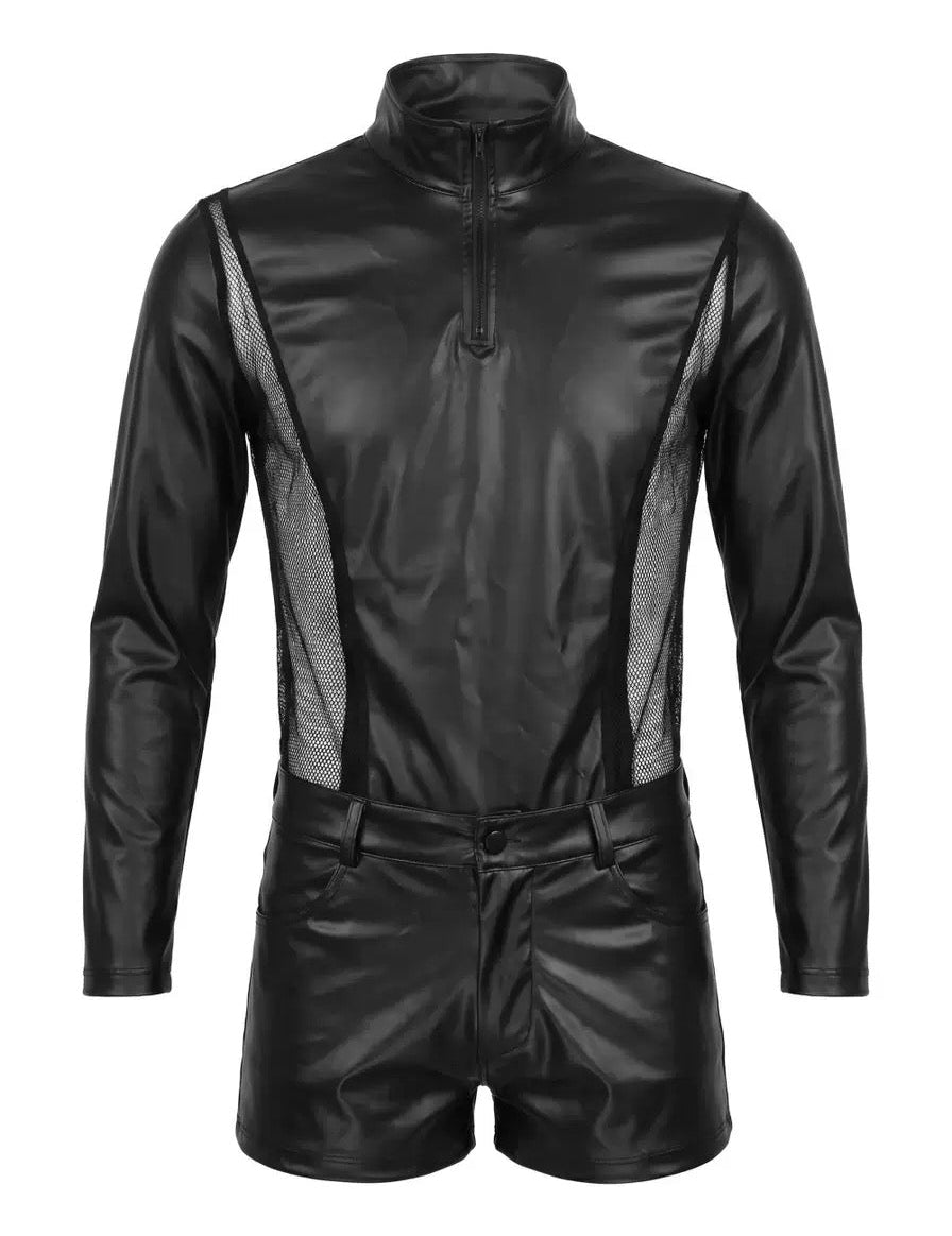 CHora 41 - Jumpsuit Leggings for Men - Sarman Fashion - Wholesale Clothing Fashion Brand for Men from Canada