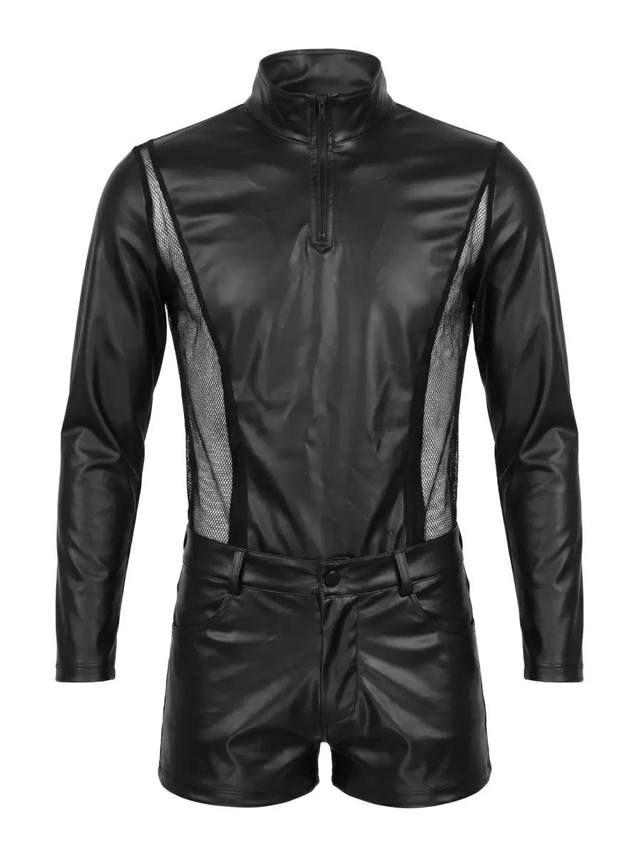 CHora 41 - Jumpsuit Leggings for Men - Sarman Fashion - Wholesale Clothing Fashion Brand for Men from Canada