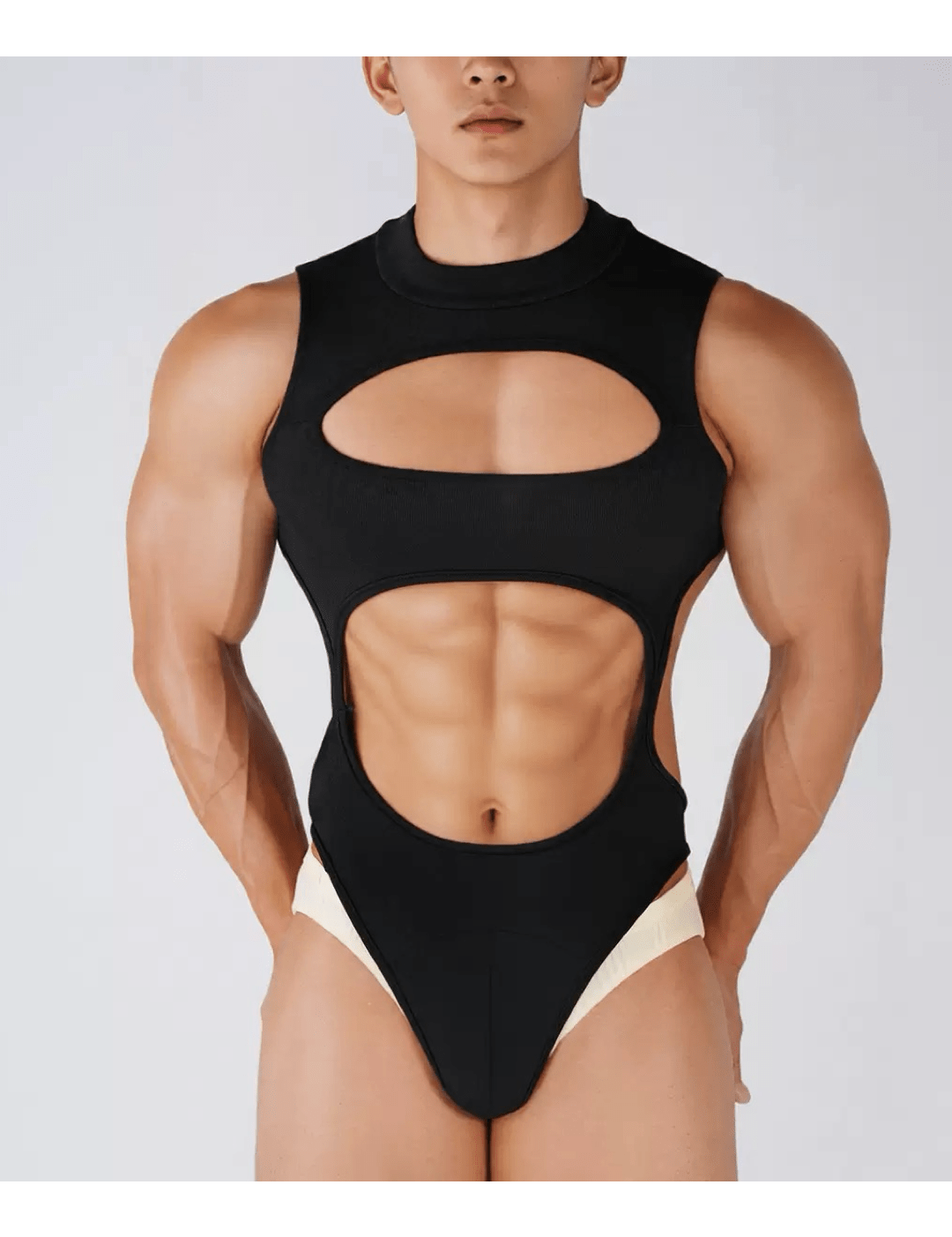 CHora 56 - Jumpsuit Leggings for Men - Sarman Fashion - Wholesale Clothing Fashion Brand for Men from Canada