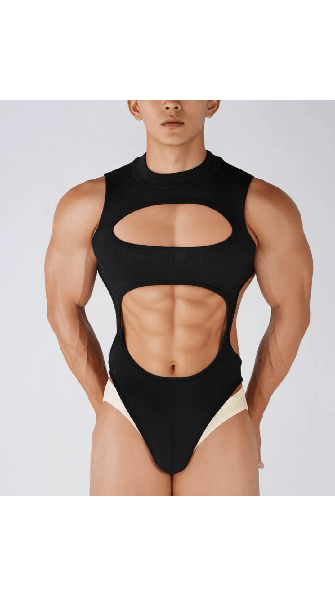 CHora 56 - Jumpsuit Leggings for Men - Sarman Fashion - Wholesale Clothing Fashion Brand for Men from Canada