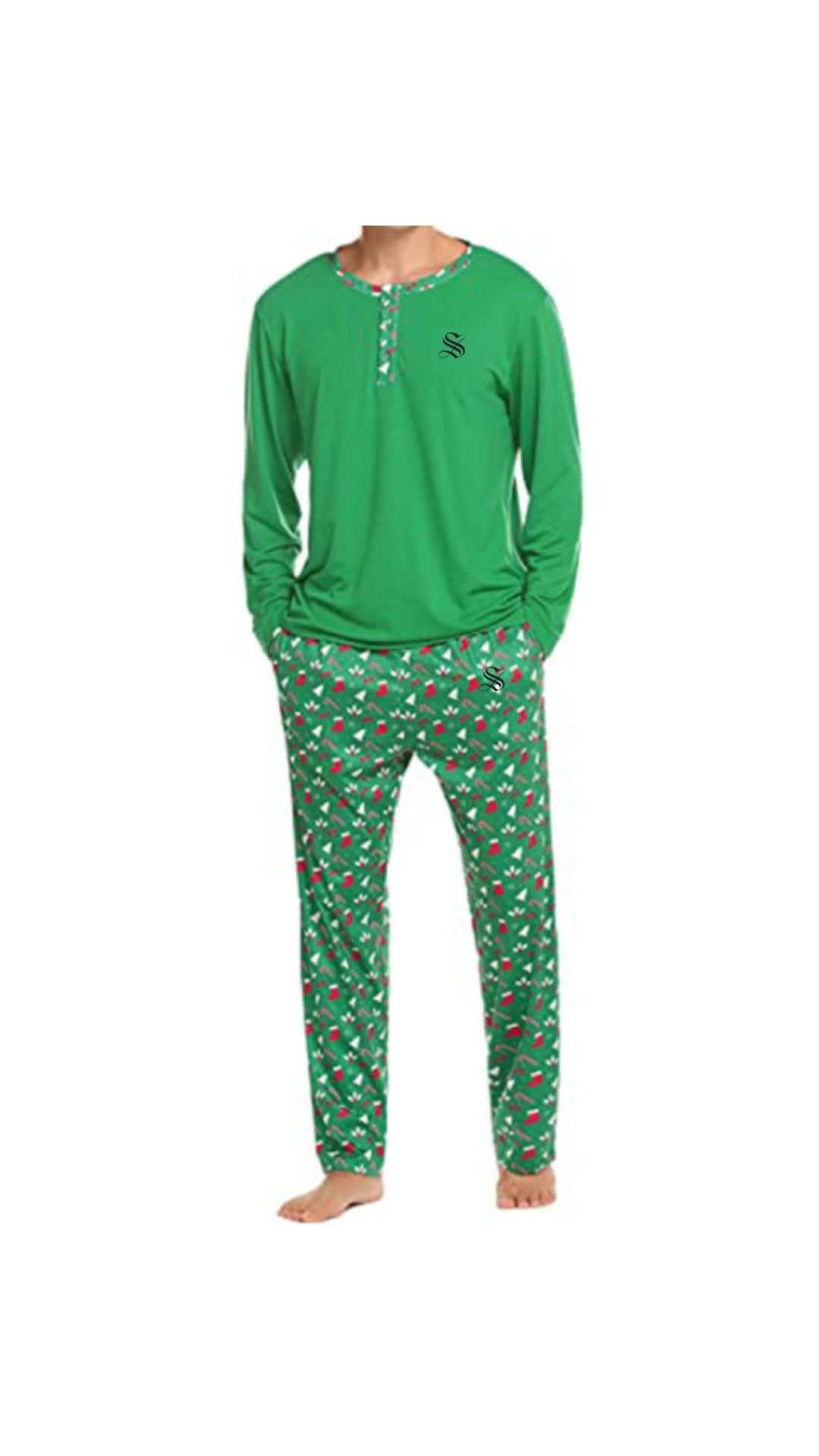 Christmas 11 - Pajamas Complete set for Men - Sarman Fashion - Wholesale Clothing Fashion Brand for Men from Canada