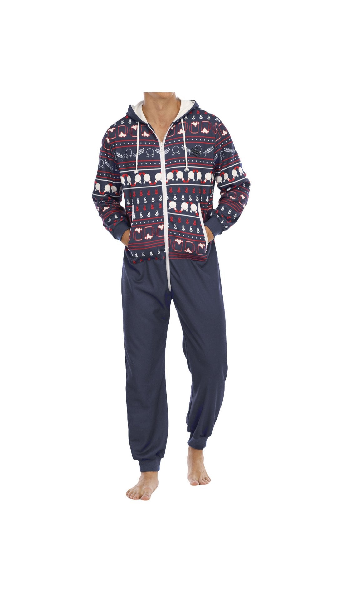 Christmas 5 - Pajamas Complete set for Men - Sarman Fashion - Wholesale Clothing Fashion Brand for Men from Canada